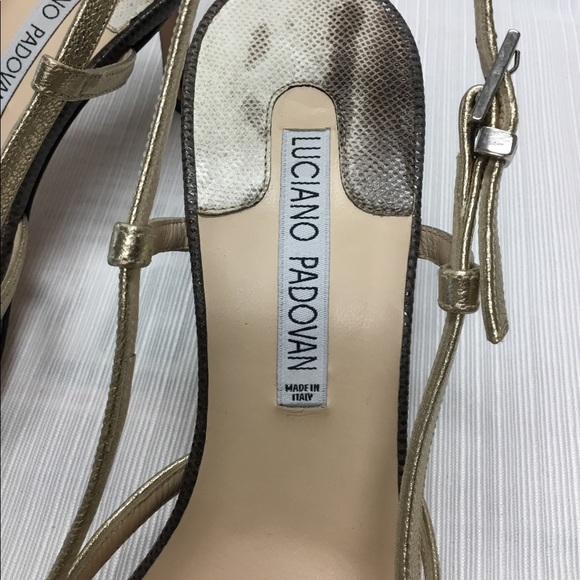 Luciano Padovan Lovely Gold & Reptile Design - Picture 3 of 8